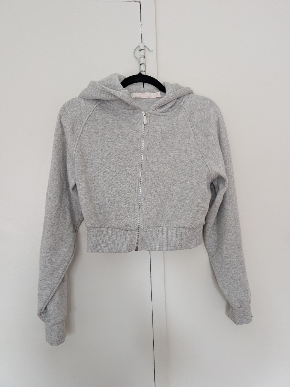 zip up hoodie cropped